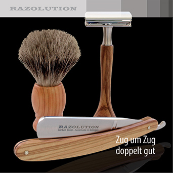 Razolution : coupe-choux et accessoires de rasage de Solingen / Rasage-Vintage.com